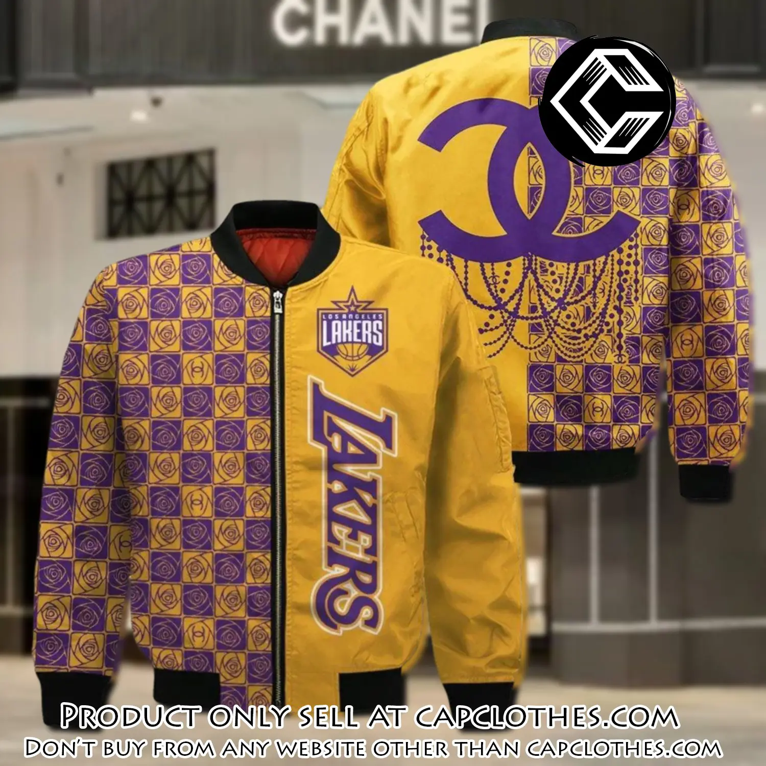 Chanel nba lakers jacket luxury clothing clothes outfit for men cc4449191